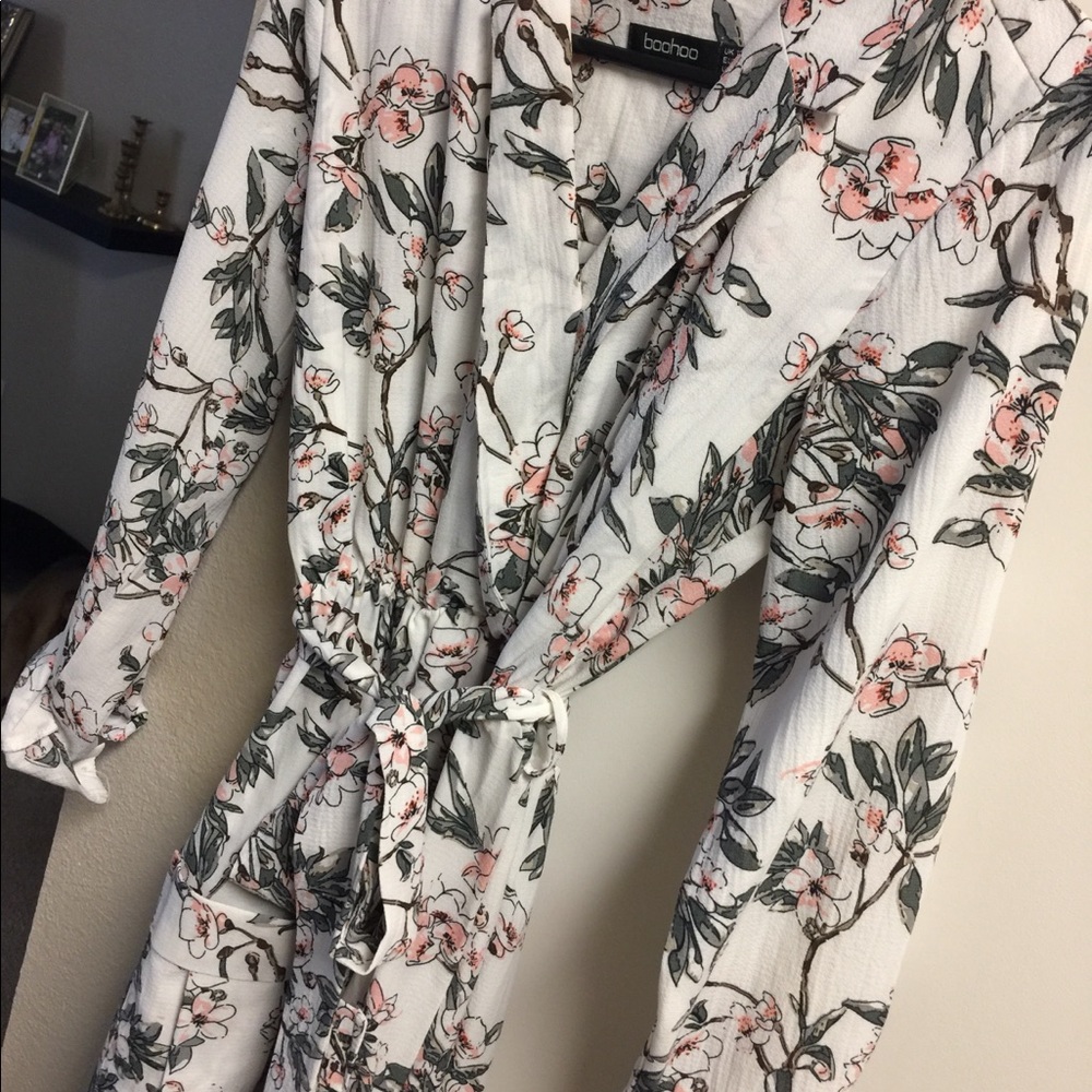Floral Wrap Dress